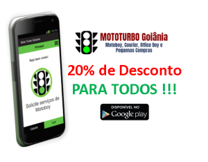 Aplicativo Motoboy MotoTurbo Goiânia Android